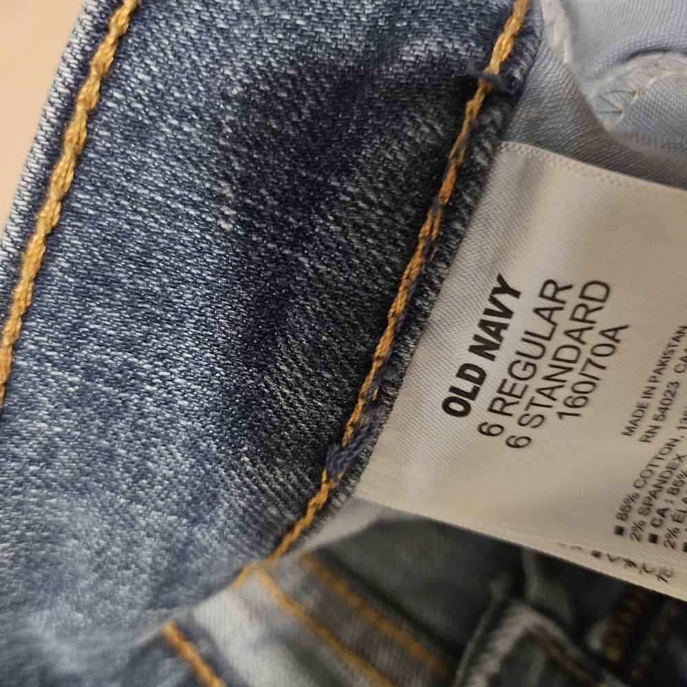 Old Navy Blue Boot Cut Jeans Classic Style